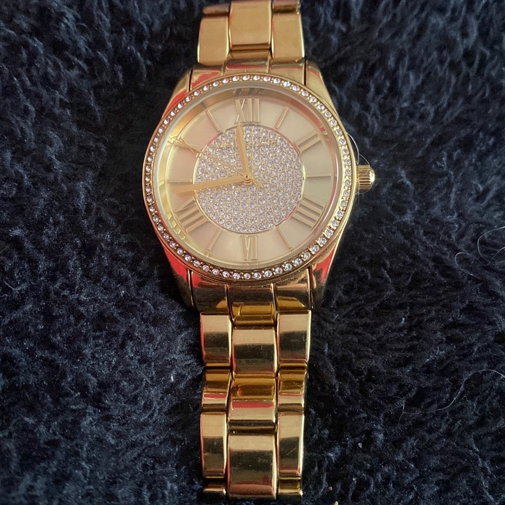 Michael Kors Gold Diamond Watch